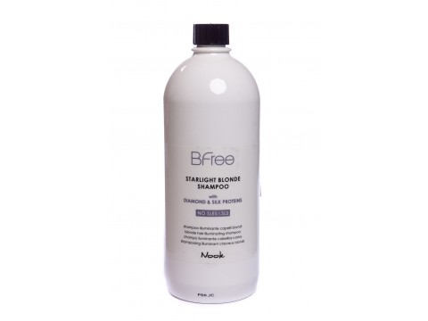 Nook BFree Starlight Blonde Šampūnas šviesiems plaukams pH 5,0 1000ml